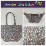 Large Tote Bag - Sew Vintage Large Tote Bag - Sew Vintage